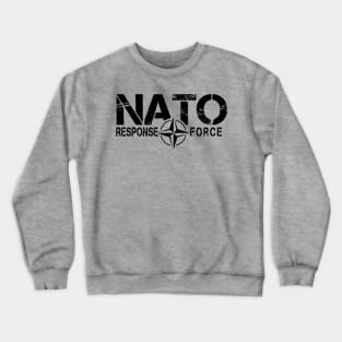 NATO Response Force  (black logo) Crewneck Sweatshirt